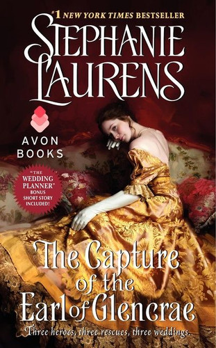 The Capture of the Earl of Glencrae (Cynster Sisters Trilogy #3) book cover by Stephanie Laurens
