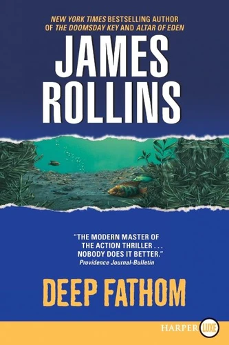 Deep Fathom book cover by James Rollins