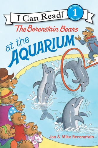 The Berenstain Bears at the Aquarium (I Can Read Level 1) book cover by Jan Berenstain, Mike Berenstain