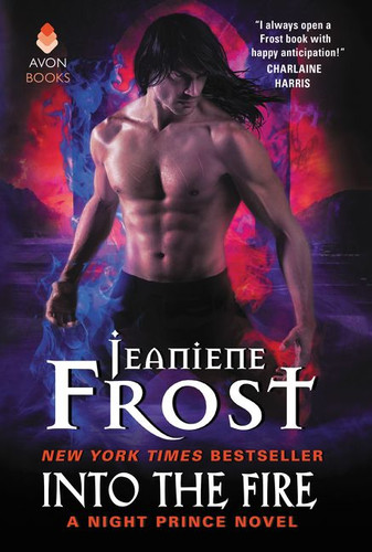 Into the Fire: A Night Prince Novel (Night Prince) book cover by Jeaniene Frost
