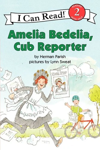 Amelia Bedelia, Cub Reporter (I Can Read Level 2) book cover by Herman Parish