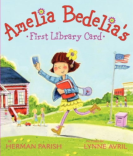 Amelia Bedelia's First Library Card (Amelia Bedelia) book cover by Herman Parish