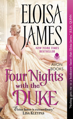 Four Nights with the Duke (Desperate Duchesses #8) book cover by Eloisa James