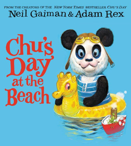 Chu's Day at the Beach book cover by Neil Gaiman