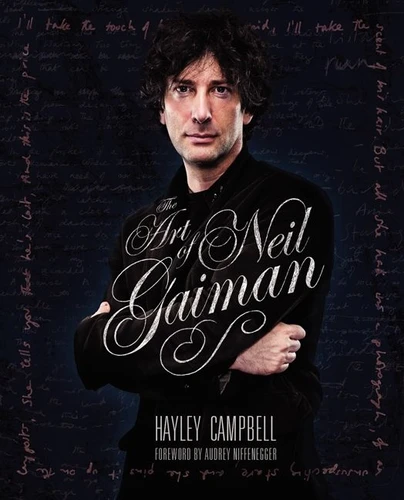 The Art of Neil Gaiman book cover by Hayley Campbell