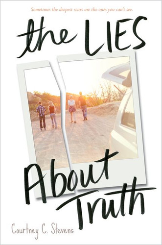 The Lies About Truth book cover by Courtney Stevens