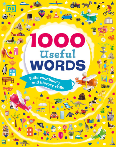 1000 Useful Words: Build Vocabulary and Literacy Skills (Vocabulary Builders) book cover by DK
