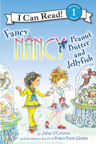Fancy Nancy: Peanut Butter and Jellyfish (I Can Read Level 1) book cover by Jane O'Connor