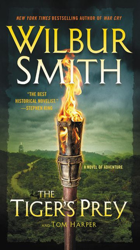 The Tiger's Prey: A Novel of Adventure (Courtney Family Novels #5) book cover by Wilbur Smith, Tom Harper