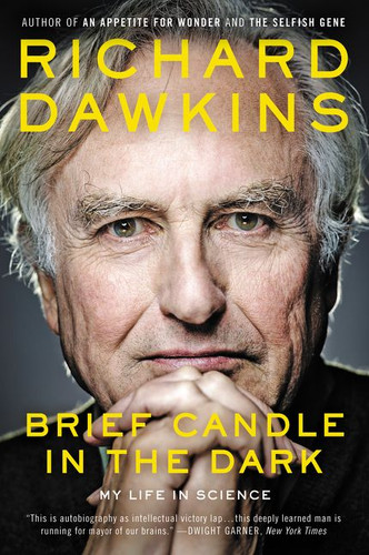 Brief Candle in the Dark: My Life in Science book cover by Richard Dawkins