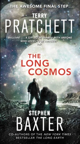 The Long Cosmos: A Novel (Long Earth #5) book cover by Terry Pratchett, Stephen Baxter