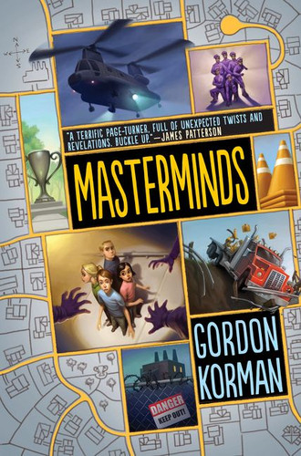 Masterminds (Masterminds #1) book cover by Gordon Korman