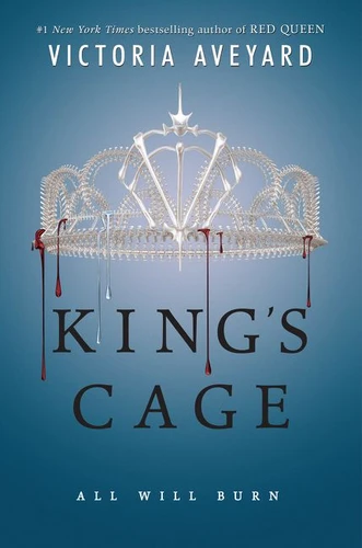King's Cage (Red Queen #3) book cover by Victoria Aveyard