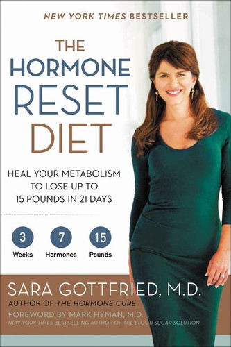 The Hormone Reset Diet: Heal Your Metabolism to Lose Up to 15 Pounds in 21 Days book cover by Sara Szal Gottfried, M.D.