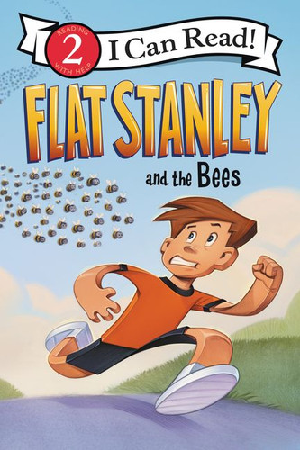Flat Stanley and the Bees (I Can Read Level 2) book cover by Jeff Brown