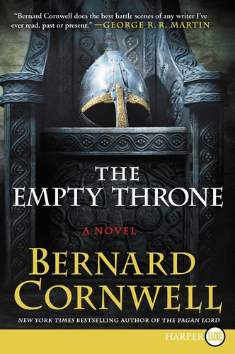The Empty Throne: A Novel (Saxon Tales #8) book cover by Bernard Cornwell