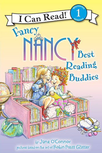 Fancy Nancy: Best Reading Buddies (I Can Read Level 1) book cover by Jane O'Connor