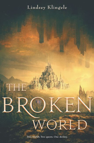 The Broken World book cover by Lindsey Klingele