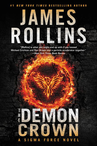 The Demon Crown: A Sigma Force Novel (Sigma Force #13) book cover by James Rollins