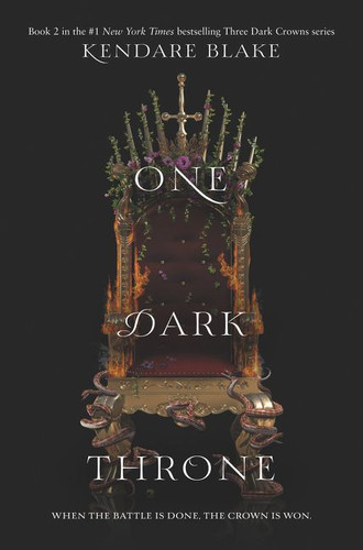 One Dark Throne (Three Dark Crowns #2) book cover by Kendare Blake