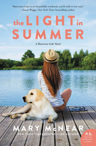 The Light in Summer: A Butternut Lake Novel book cover by Mary McNear