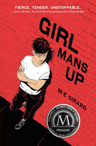 Girl Mans Up book cover by M-E Girard