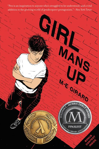 Girl Mans Up book cover by M-E Girard