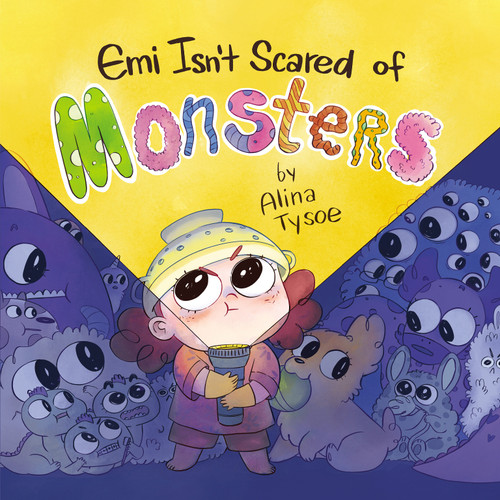 Emi Isn't Scared of Monsters book cover by Alina Tysoe