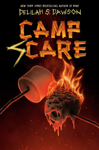 Camp Scare book cover by Delilah S. Dawson