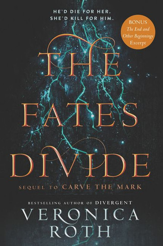 The Fates Divide (Carve the Mark #2) book cover by Veronica Roth