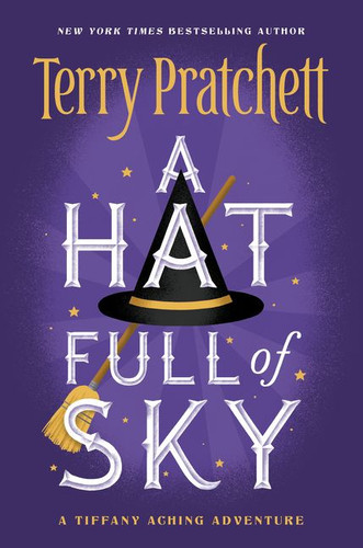 A Hat Full of Sky (Tiffany Aching #2) book cover by Terry Pratchett