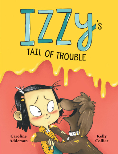 Izzy's Tail of Trouble (Izzy #2) book cover by Caroline Adderson