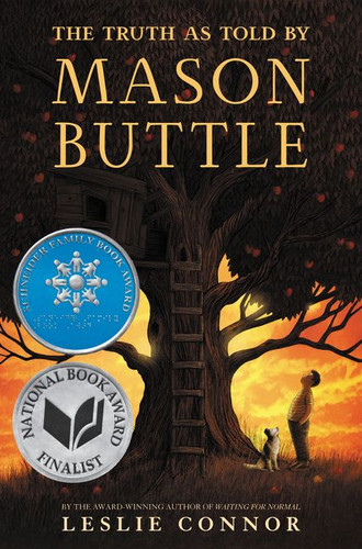 The Truth as Told by Mason Buttle book cover by Leslie Connor