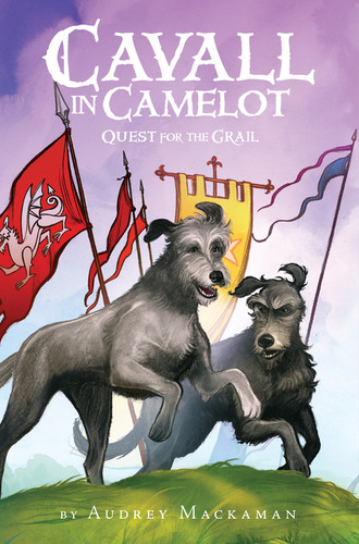 Cavall in Camelot #2: Quest for the Grail book cover by Audrey Mackaman
