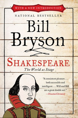 Shakespeare: The World as Stage (Eminent Lives) book cover by Bill Bryson
