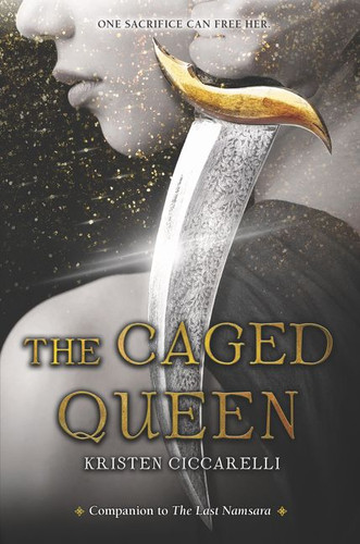 The Caged Queen (Iskari #2) book cover by Kristen Ciccarelli