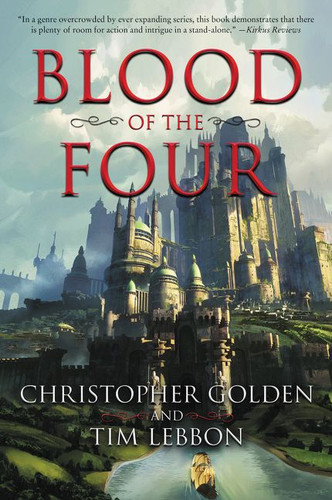 Blood of the Four book cover by Christopher Golden, Tim Lebbon