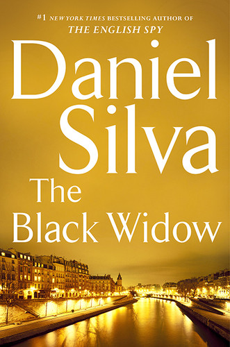 The Black Widow (Gabriel Allon) book cover by Daniel Silva