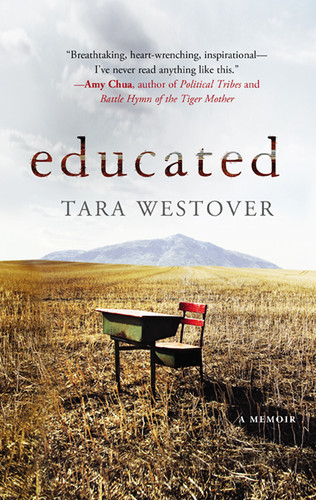 Educated book cover by Tara Westover