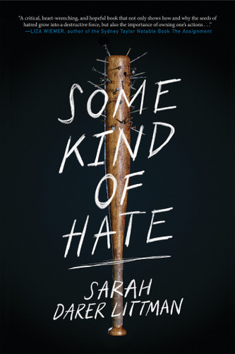 Some Kind of Hate book cover by Sarah Darer Littman