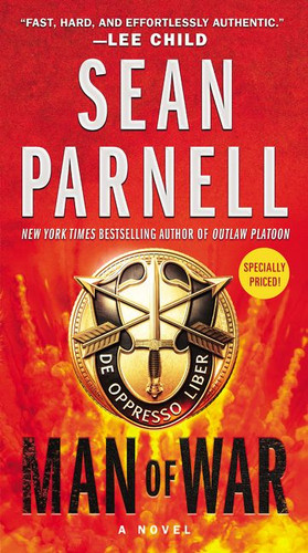 Man of War: A Novel (Eric Steele #1) book cover by Sean Parnell