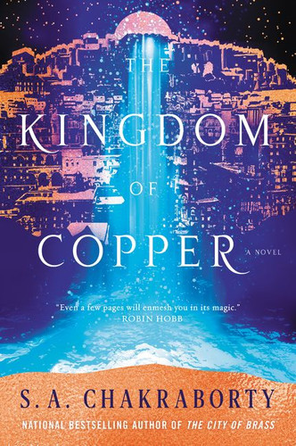 The Kingdom of Copper: A Novel book cover by S. A. Chakraborty