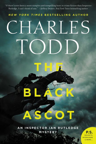 The Black Ascot (Inspector Ian Rutledge Mysteries #21) book cover by Charles Todd