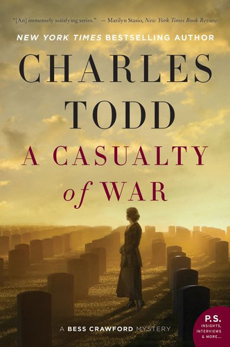 A Casualty of War: A Bess Crawford Mystery (Bess Crawford Mysteries #9) book cover by Charles Todd