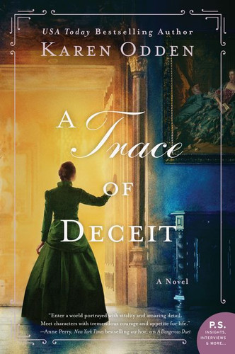 A Trace of Deceit: A Novel book cover by Karen Odden