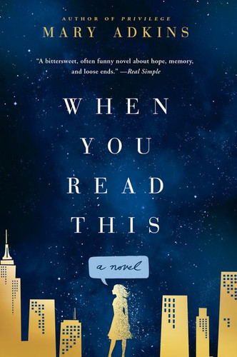 When You Read This: A Novel book cover by Mary Adkins