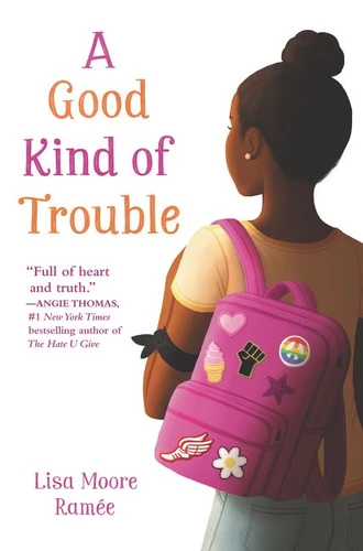 A Good Kind of Trouble book cover by Lisa Moore Ramée