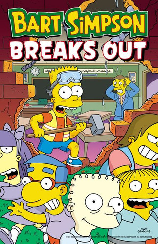 Bart Simpson Breaks Out (Simpsons Comics #11) book cover by Matt Groening