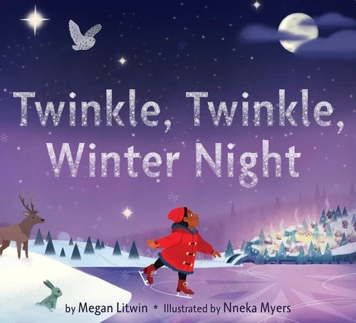 Twinkle, Twinkle, Winter Night: A Winter and Holiday Book for Kids book cover by Megan Litwin