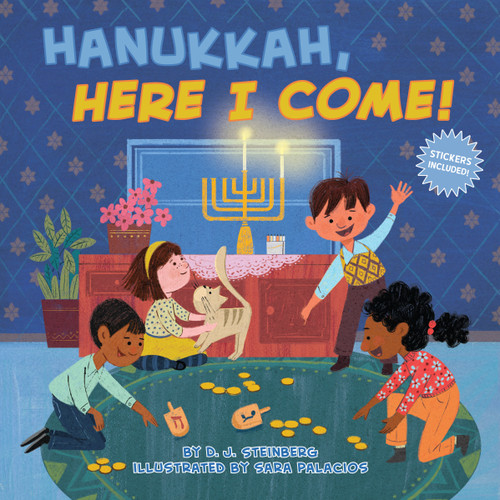 Hanukkah, Here I Come! (Here I Come!) book cover by D.J. Steinberg